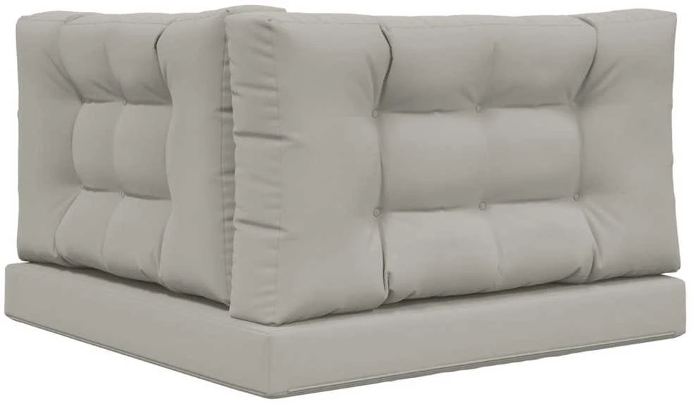 Lauko sofa pagalvėlė Poliesteris Pilka 80 x 80 cm