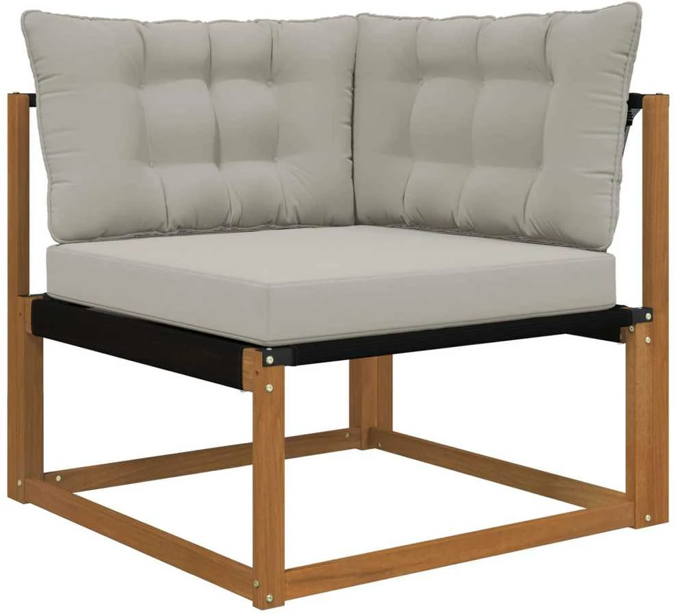 Lauko sofa pagalvėlė Poliesteris Pilka 68,5 x 68,5 cm