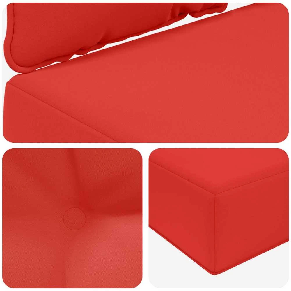 Lauko sofa pagalvėlė Poliesteris Raudona 50,5 x 50,5 cm