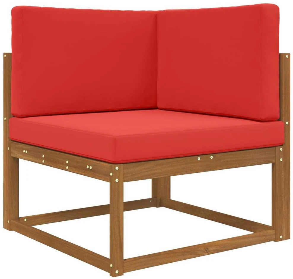 Lauko sofa pagalvėlė Poliesteris Raudona 80 x 80 cm