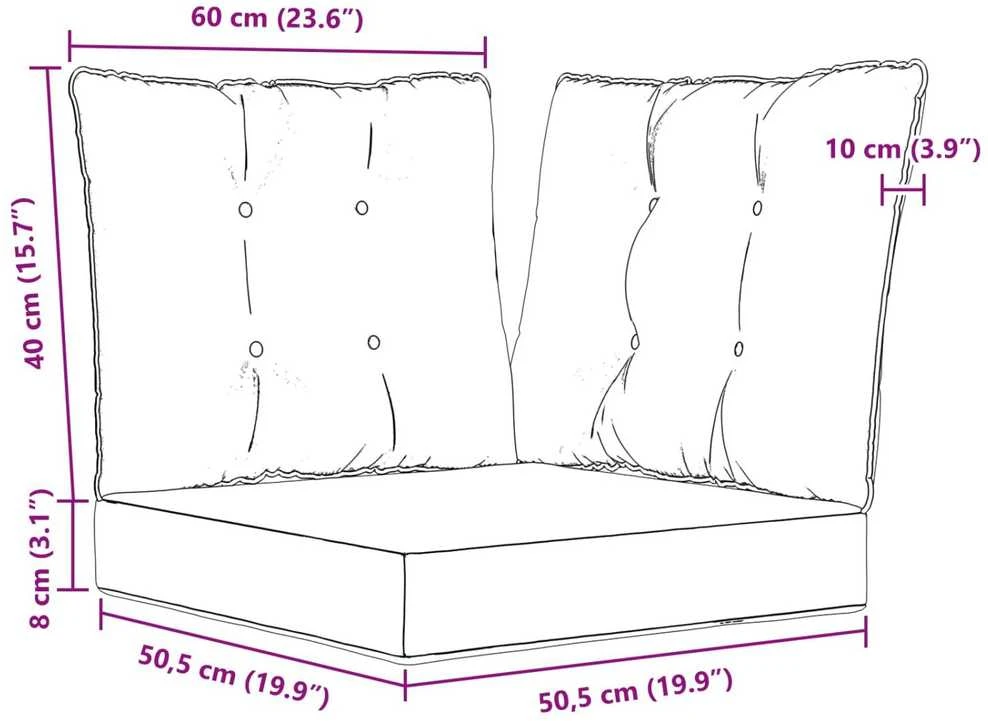 Lauko sofa pagalvėlė Poliesteris Raudona 50,5 x 50,5 cm