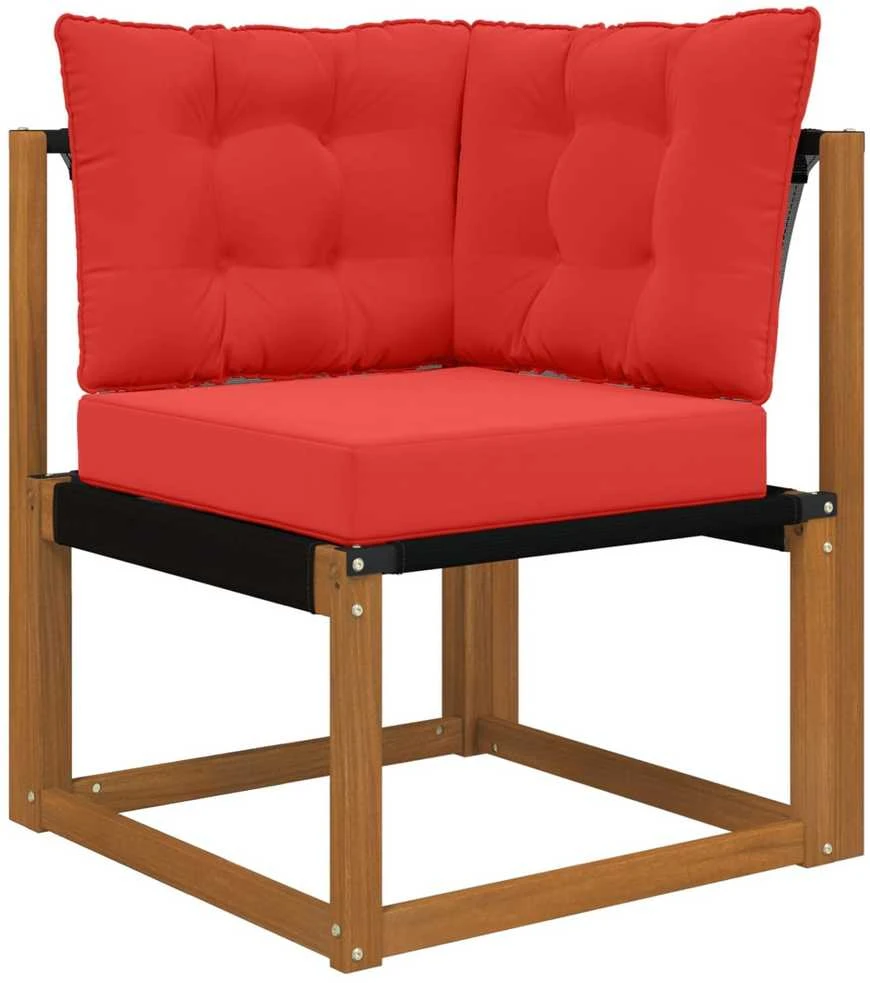 Lauko sofa pagalvėlė Poliesteris Raudona 50,5 x 50,5 cm