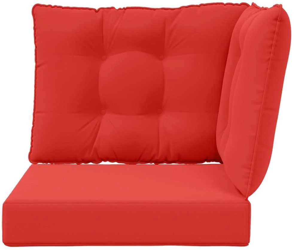 Lauko sofa pagalvėlė Poliesteris Raudona 50,5 x 50,5 cm