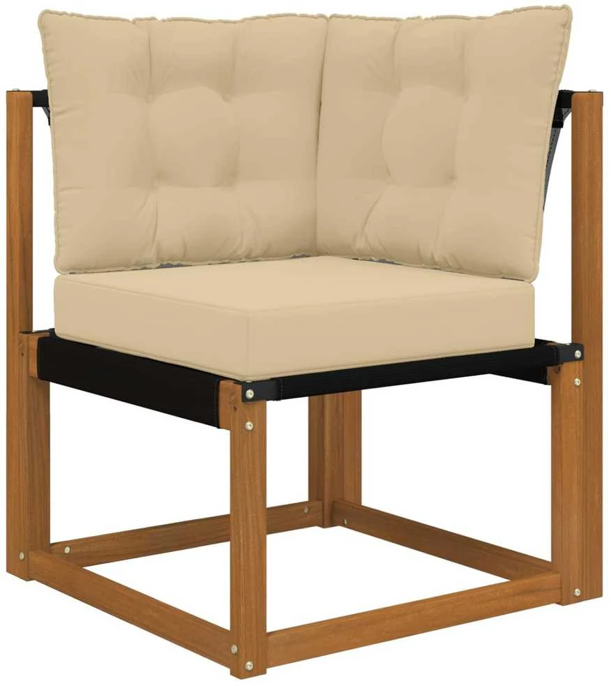 Lauko sofa pagalvėlė Poliesteris Smėlio 50,5 x 50,5 cm