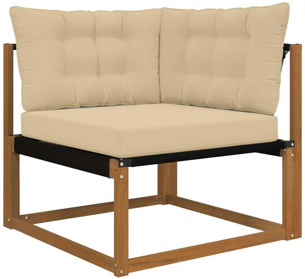Lauko sofa pagalvėlė Poliesteris Smėlio 68,5 x 68,5 cm