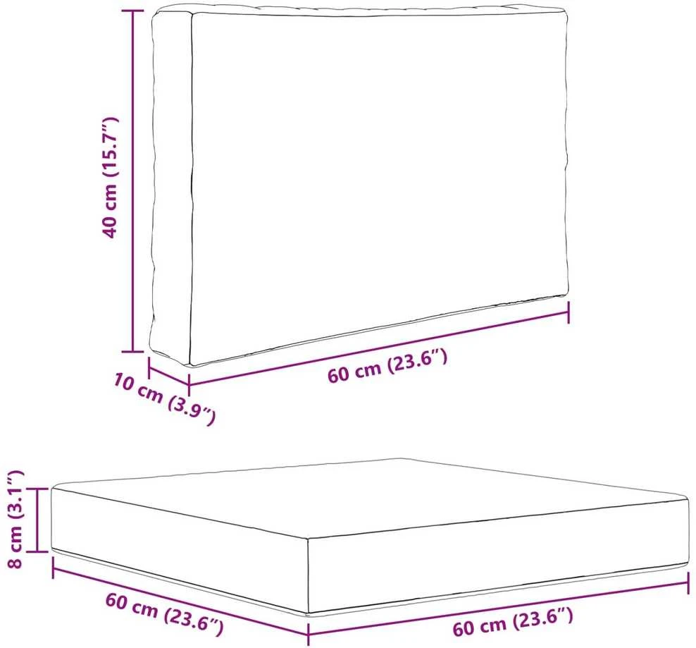 Lauko sofa pagalvėlė Poliesteris Smėlio 60 x 60 cm
