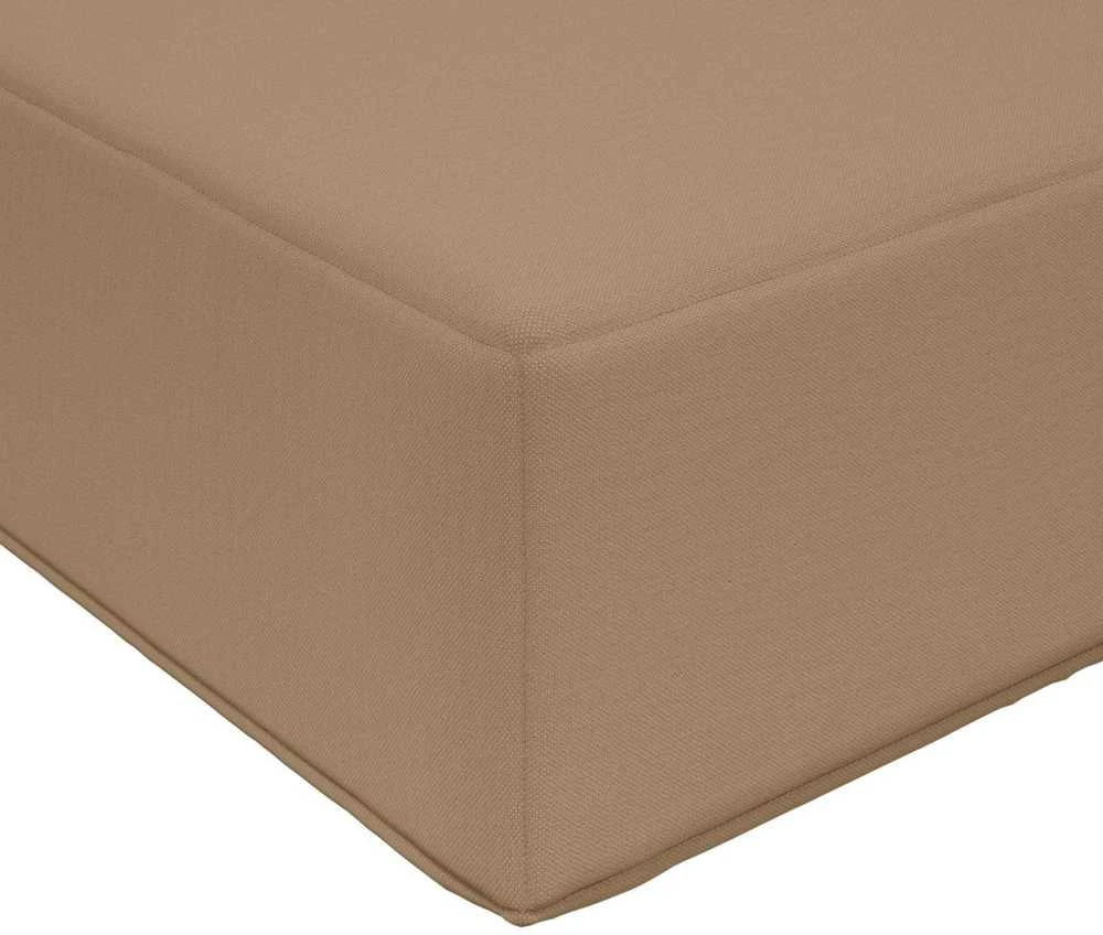 Lauko sofa pagalvėlė Poliesteris Taupe 60 x 60 cm