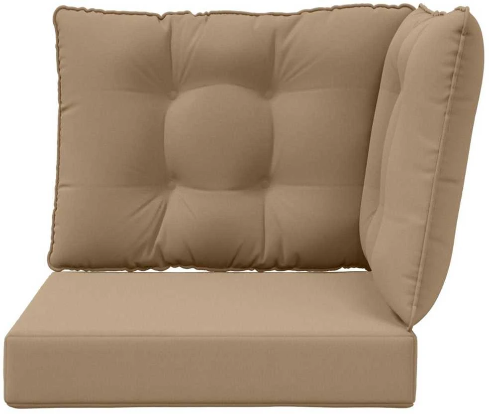 Lauko sofa pagalvėlė Poliesteris Taupe 50,5 x 50,5 cm