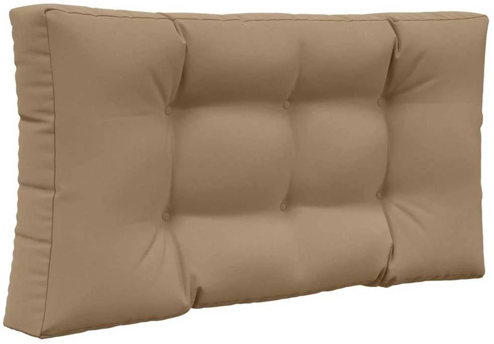 Lauko sofa pagalvėlė Poliesteris Taupe 80 x 80 cm