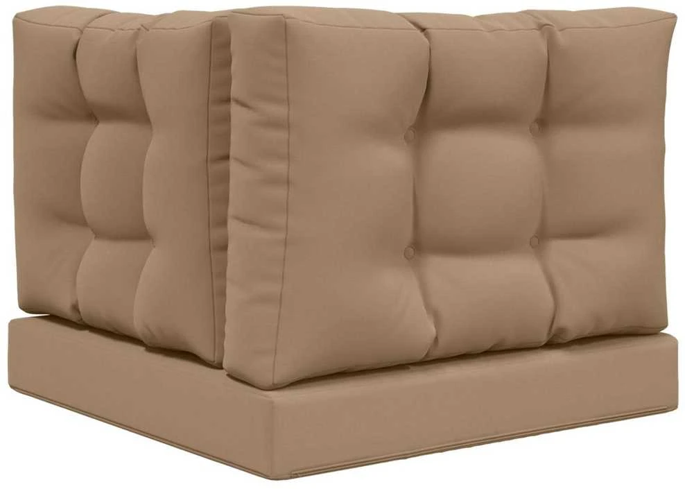 Lauko sofa pagalvėlė Poliesteris Taupe 60 x 60 cm