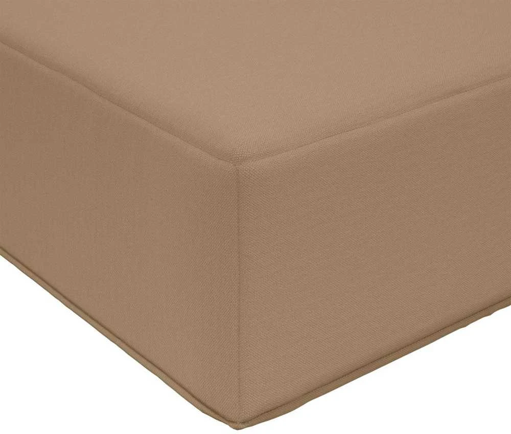 Lauko sofa pagalvėlė Poliesteris Taupe 80 x 80 cm