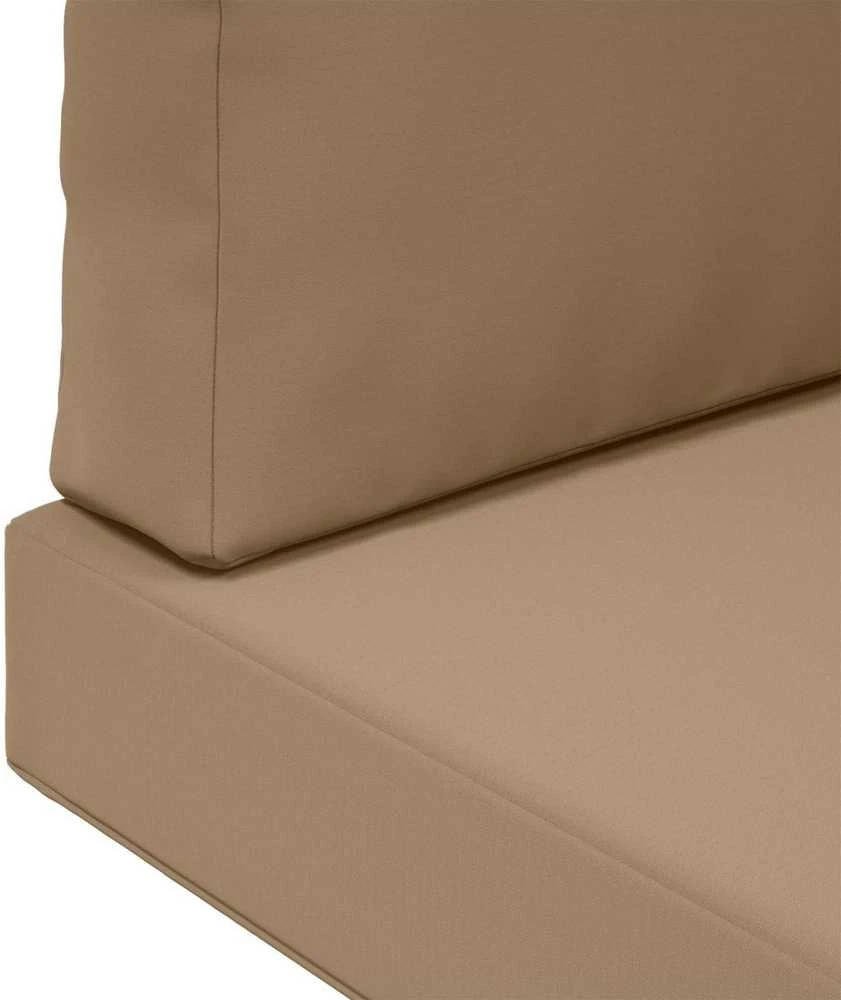 Lauko sofa pagalvėlė Poliesteris Taupe 60 x 60 cm