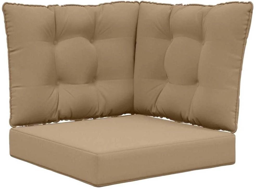 Lauko sofa pagalvėlė Poliesteris Taupe 50,5 x 50,5 cm