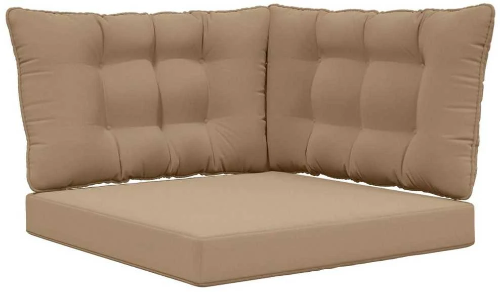 Lauko sofa pagalvėlė Poliesteris Taupe 68,5 x 68,5 cm