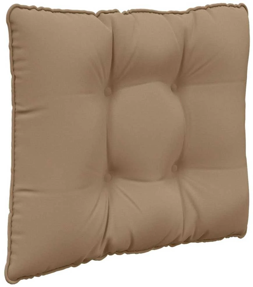 Lauko sofa pagalvėlė Poliesteris Taupe 50,5 x 50,5 cm