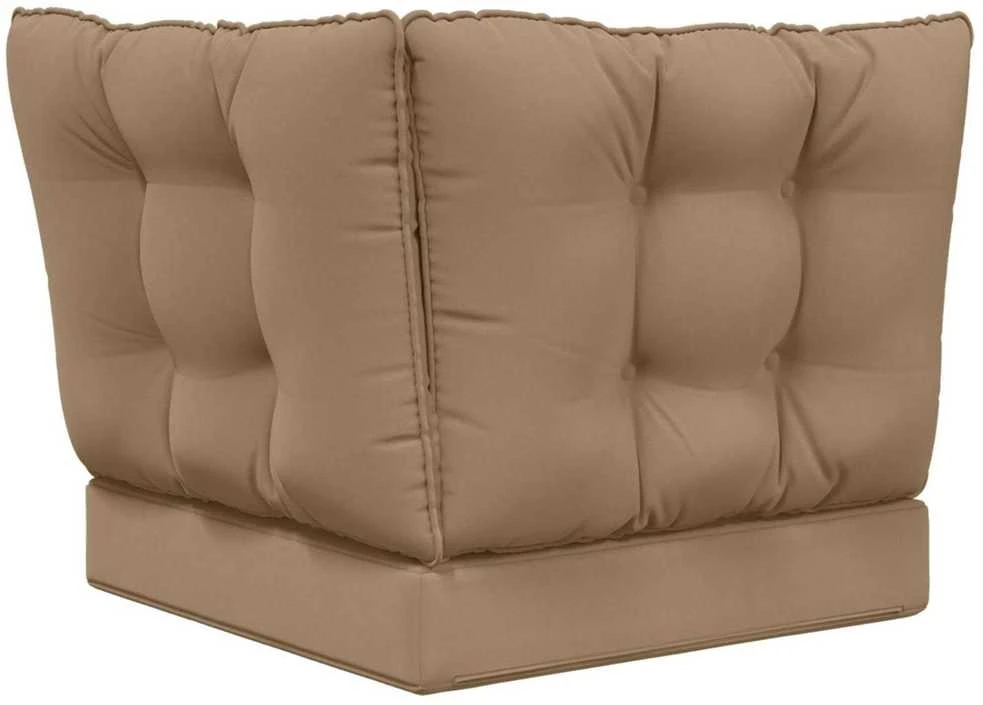 Lauko sofa pagalvėlė Poliesteris Taupe 50,5 x 50,5 cm