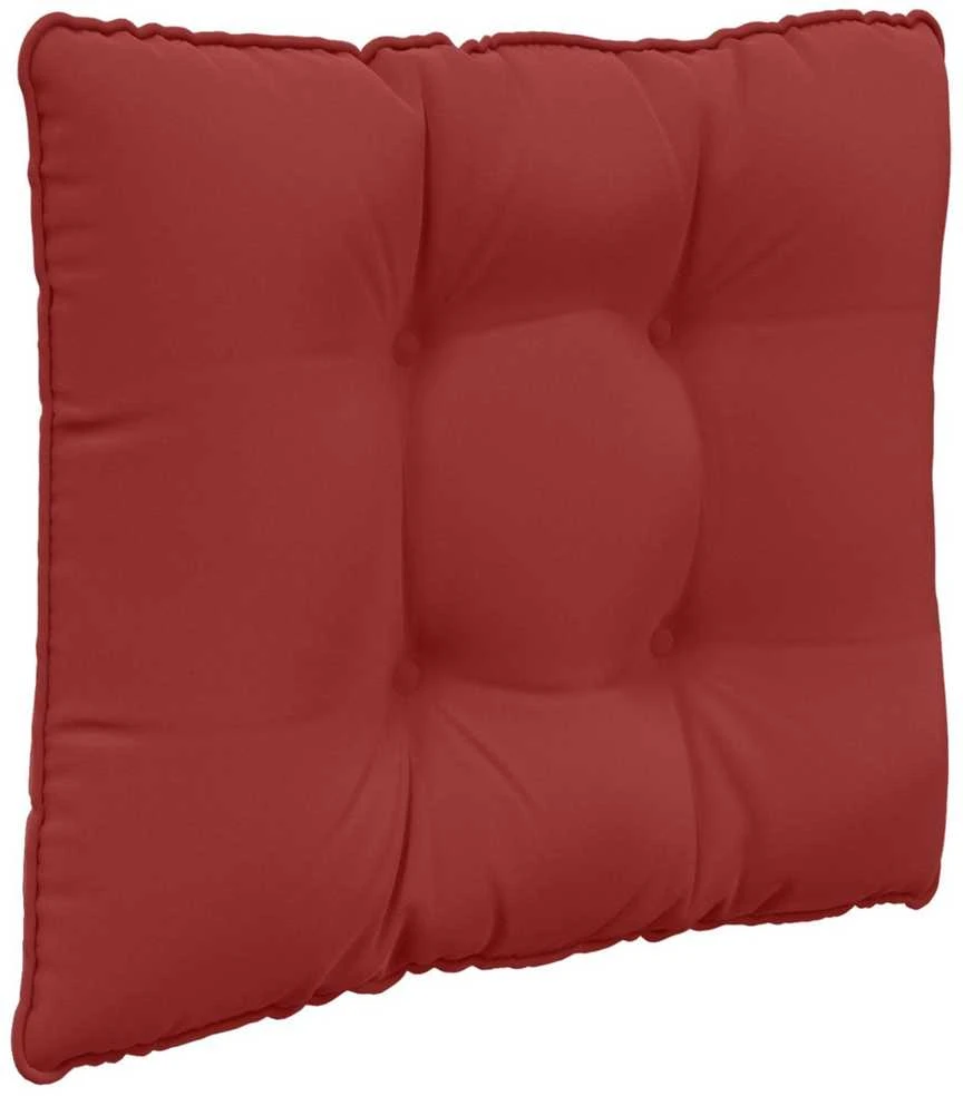 Lauko sofa pagalvėlė Poliesteris Vyno raudonumo 50,5 x 50,5 cm