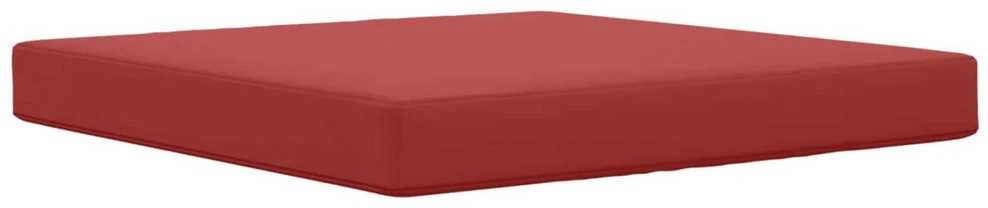 Lauko sofa pagalvėlė Poliesteris Vyno raudonumo 80 x 80 cm