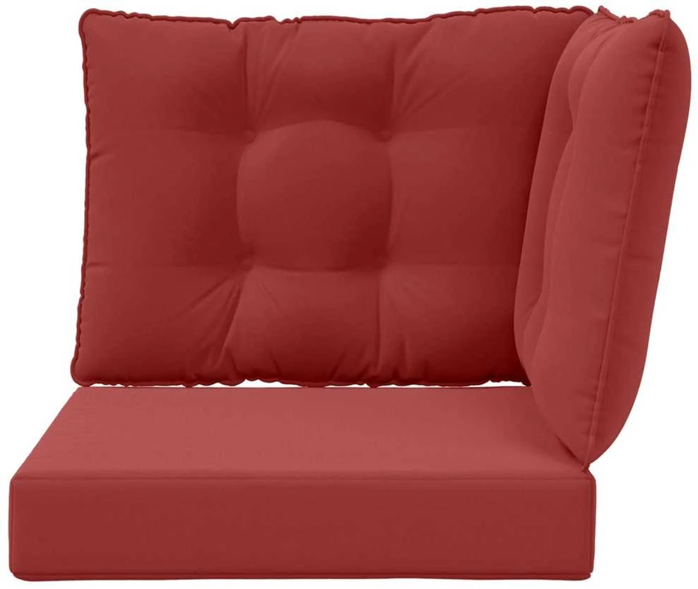 Lauko sofa pagalvėlė Poliesteris Vyno raudonumo 50,5 x 50,5 cm