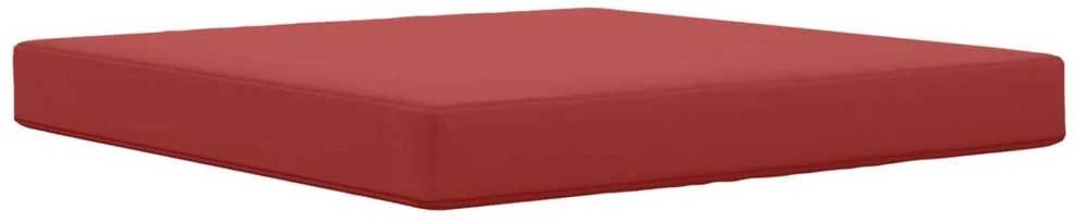 Lauko sofa pagalvėlė Poliesteris Vyno raudonumo 80 x 80 cm