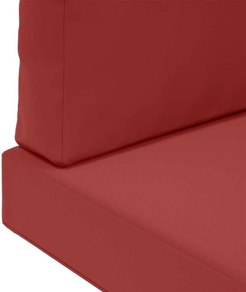 Lauko sofa pagalvėlė Poliesteris Vyno raudonumo 60 x 60 cm