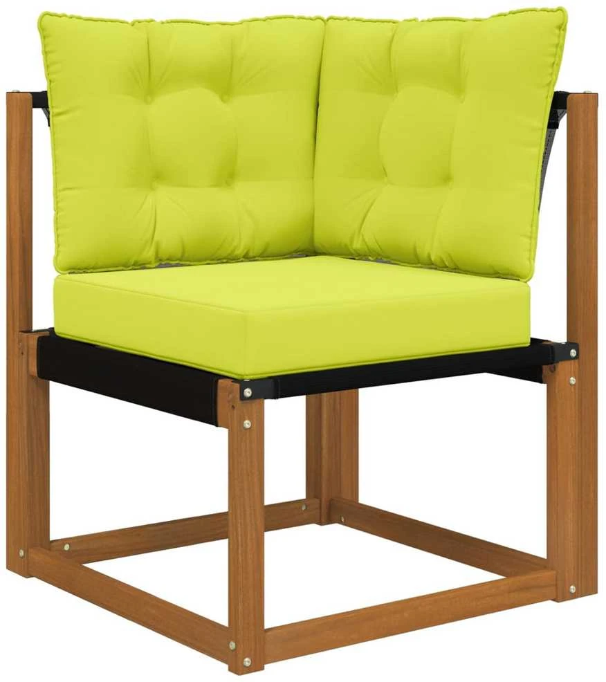 Lauko sofa pagalvėlė Poliesteris Žalia 50,5 x 50,5 cm