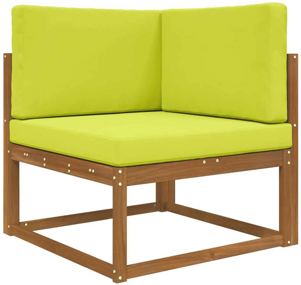 Lauko sofa pagalvėlė Poliesteris Žalia 80 x 80 cm