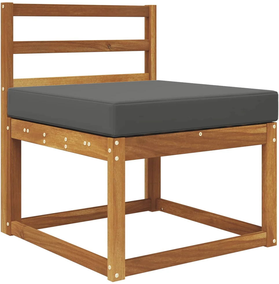 Lauko sofa pagalvėlė Poliesteris Antracito 60 x 60 cm