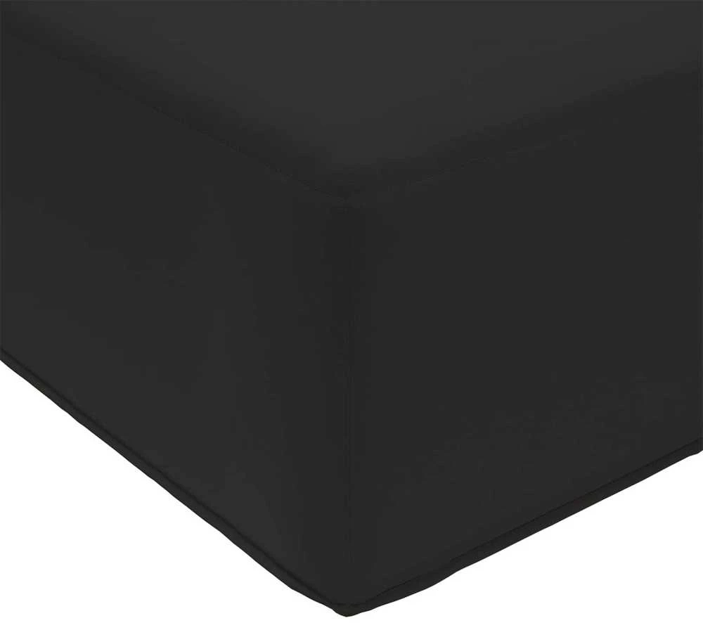 Lauko sofa pagalvėlė Poliesteris Juoda 80 x 80 cm