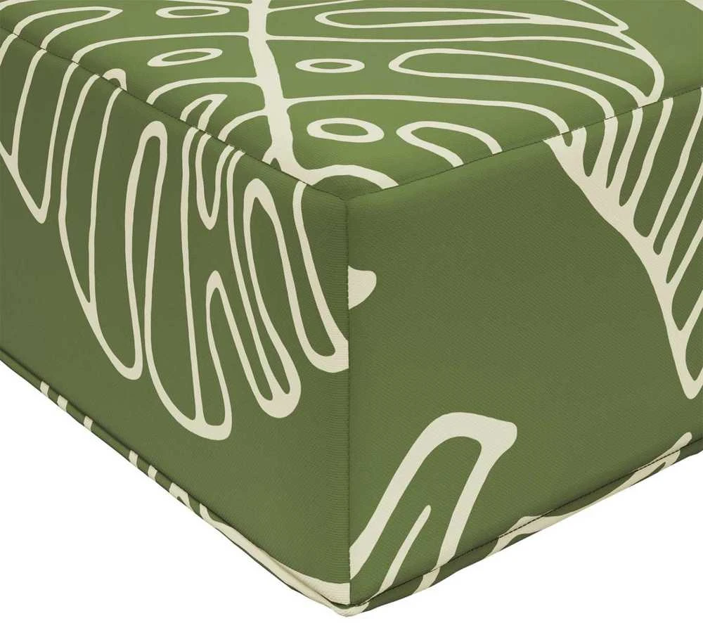Lauko sofa pagalvėlė Poliesteris Lapų dizainas 80 x 80 cm