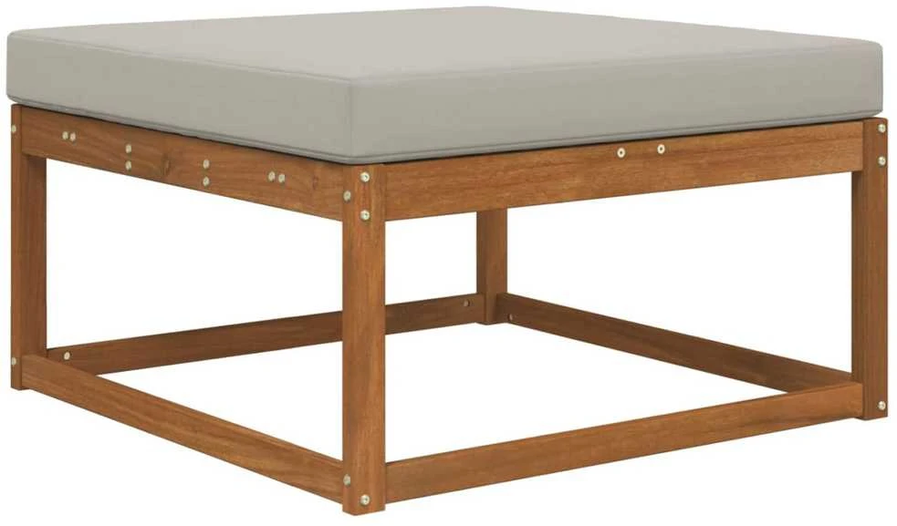 Lauko sofa pagalvėlė Poliesteris Pilka 80 x 80 cm