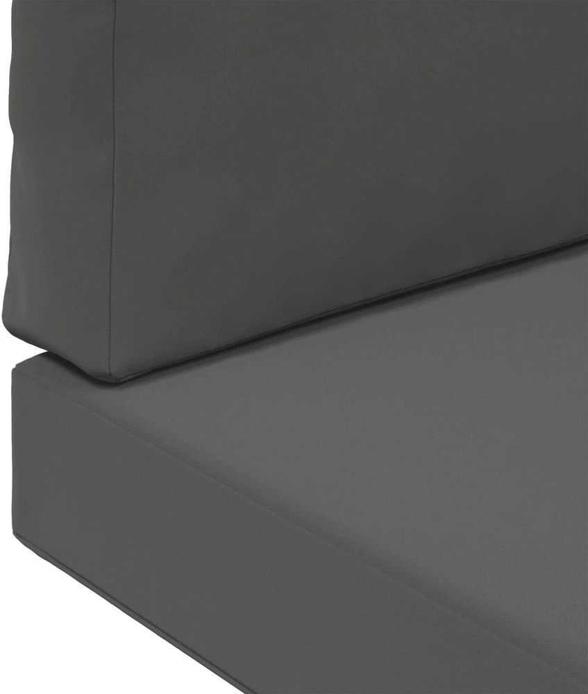 Lauko sofa pagalvėlė Poliesteris Antracito 80 x 80 cm