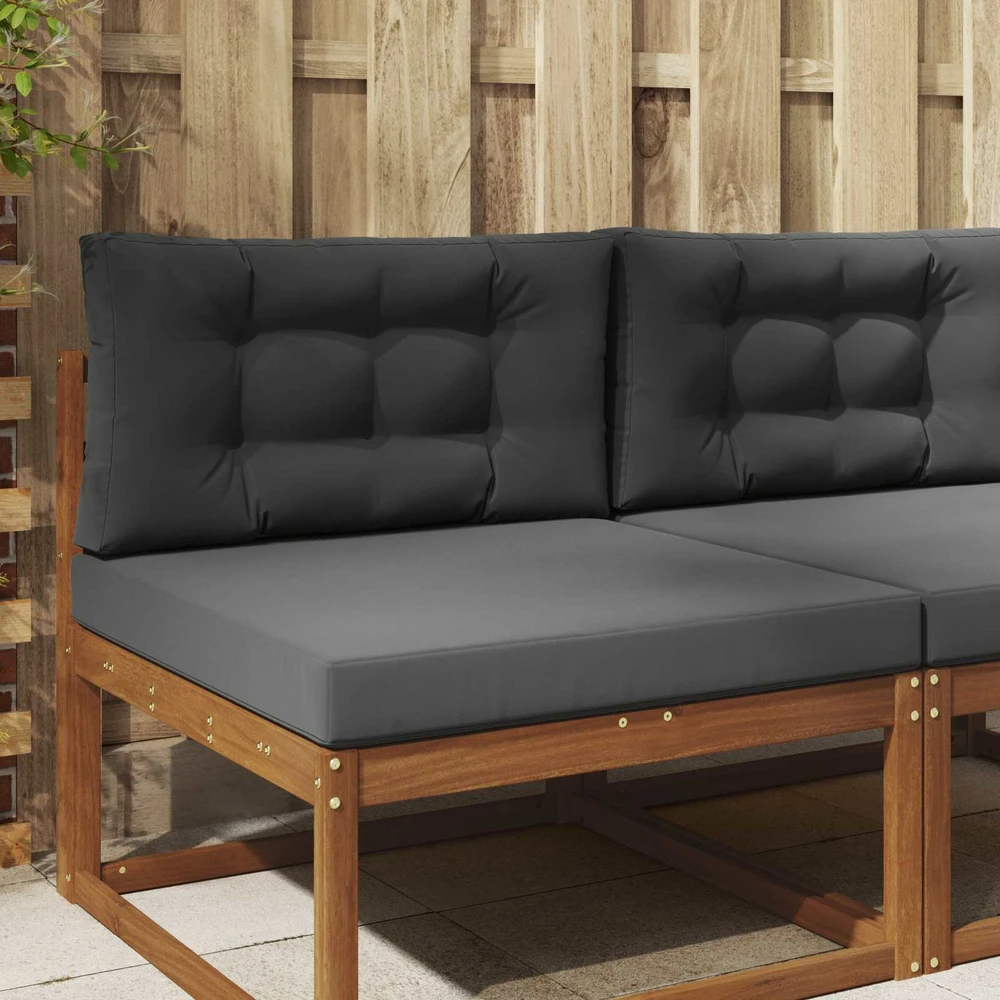 Lauko sofa pagalvėlė Poliesteris Antracito 80 x 80 cm