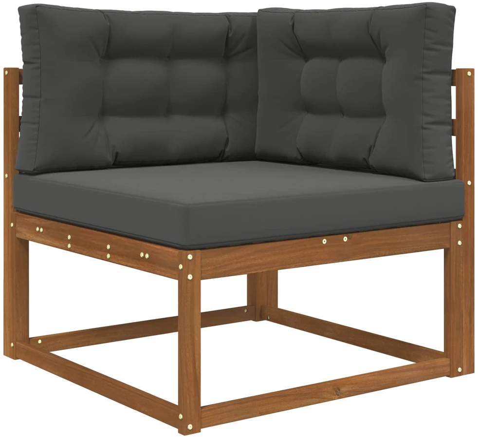 Lauko sofa pagalvėlė Poliesteris Antracito 80 x 80 cm