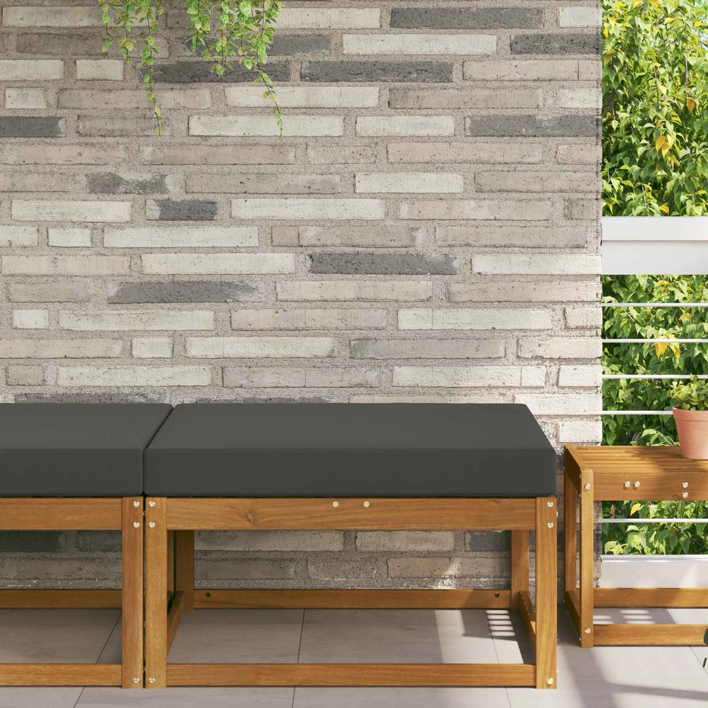 Lauko sofa pagalvėlė Poliesteris Antracito 80 x 80 cm