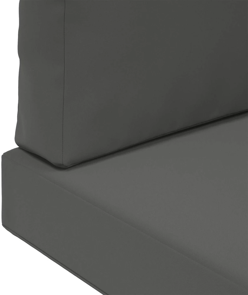 Lauko sofa pagalvėlė Poliesteris Antracito 60 x 60 cm