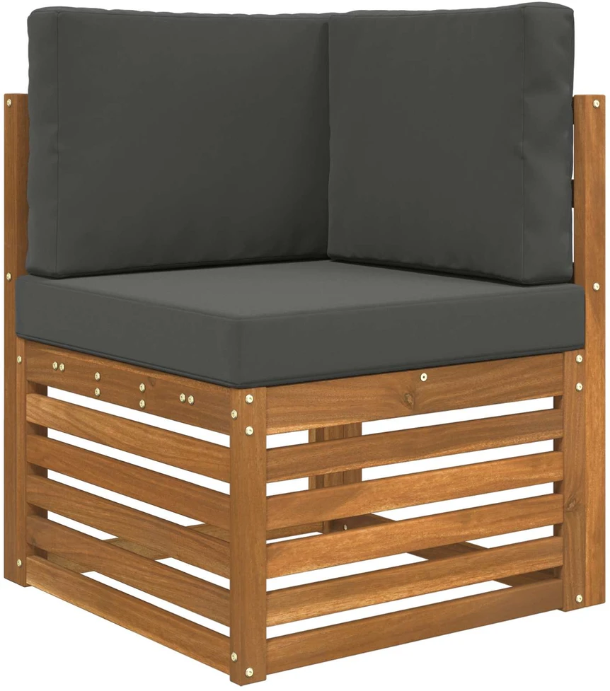 Lauko sofa pagalvėlė Poliesteris Antracito 60 x 60 cm