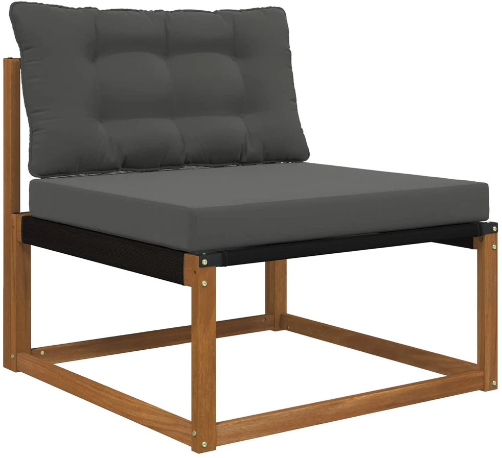 Lauko sofa pagalvėlė Poliesteris Antracito 80 x 68,5 cm