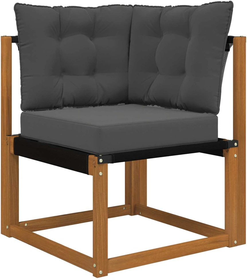 Lauko sofa pagalvėlė Poliesteris Antracito 50,5 x 50,5 cm