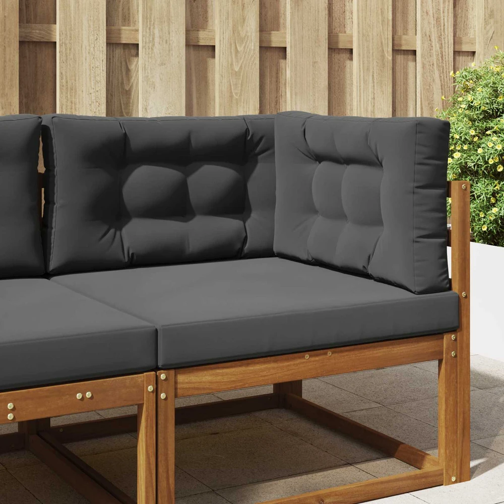 Lauko sofa pagalvėlė Poliesteris Antracito 80 x 80 cm