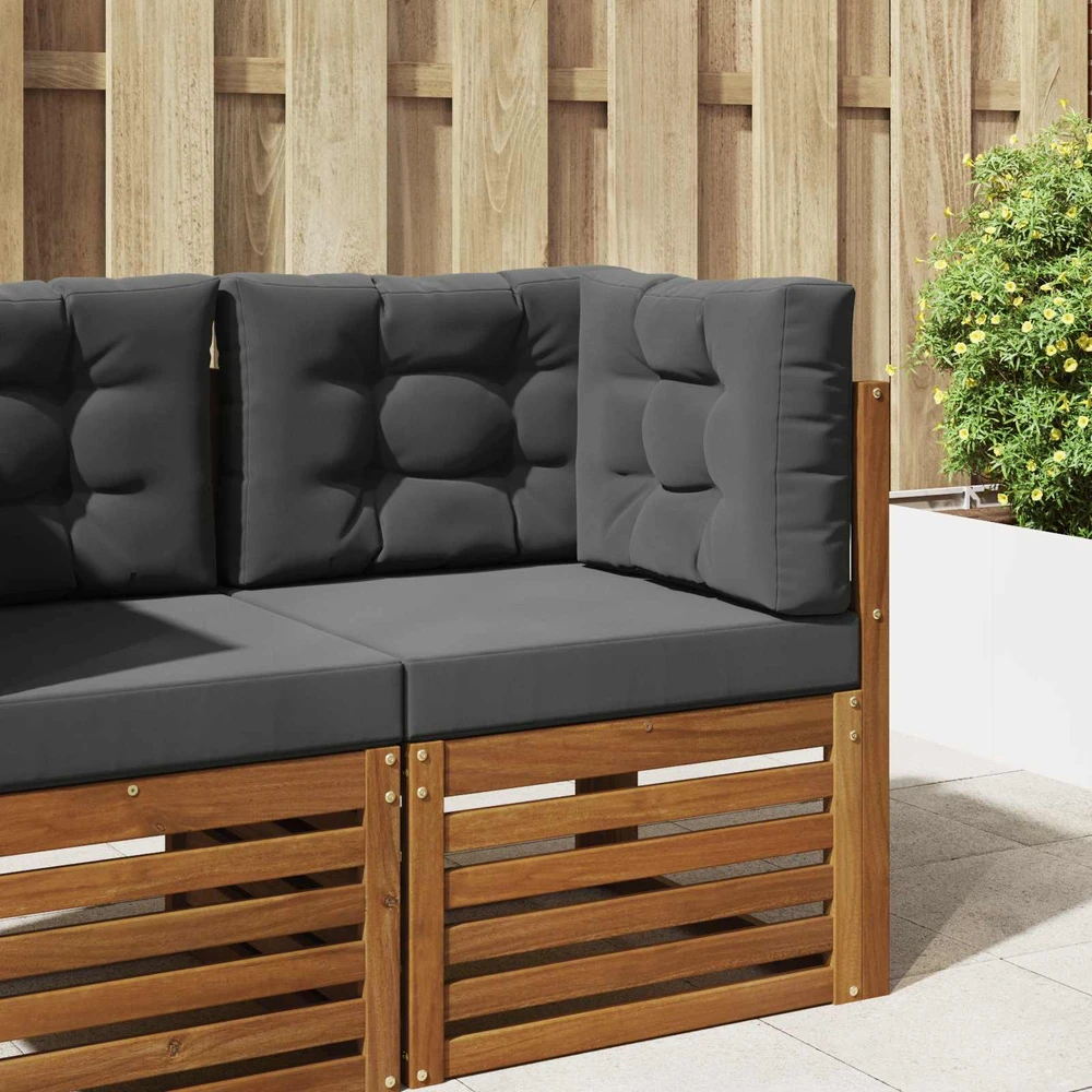 Lauko sofa pagalvėlė Poliesteris Antracito 60 x 60 cm