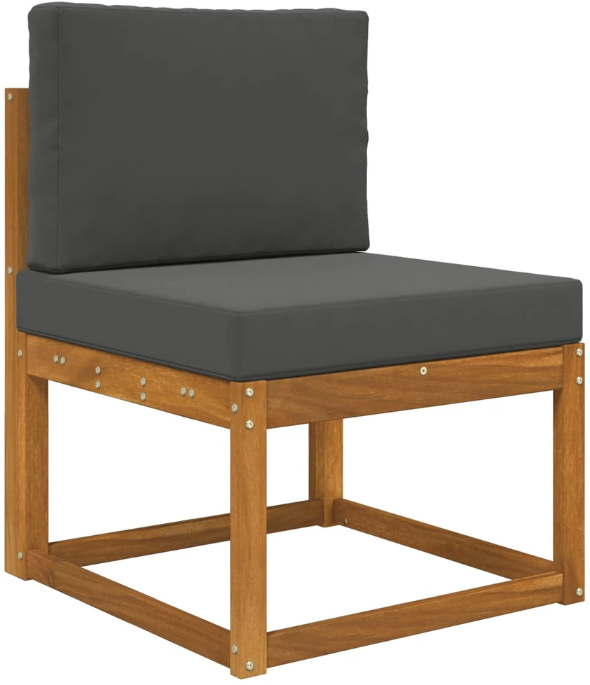 Lauko sofa pagalvėlė Poliesteris Antracito 60 x 60 cm