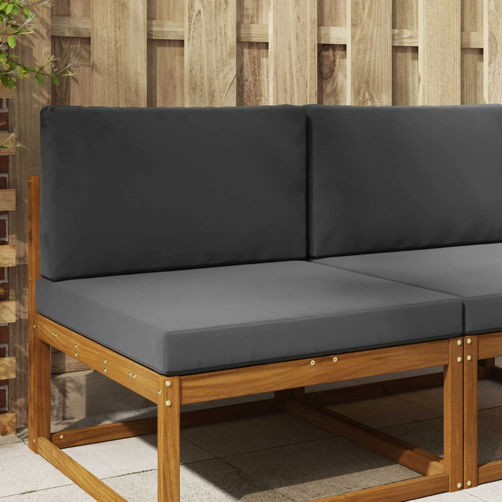 Lauko sofa pagalvėlė Poliesteris Antracito 80 x 80 cm