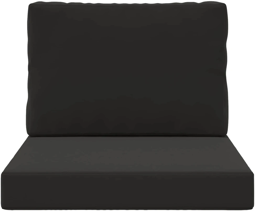 Lauko sofa pagalvėlė Poliesteris Juoda 60 x 60 cm