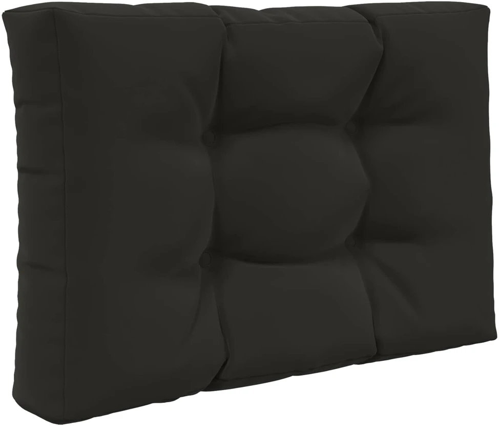 Lauko sofa pagalvėlė Poliesteris Juoda 60 x 60 cm