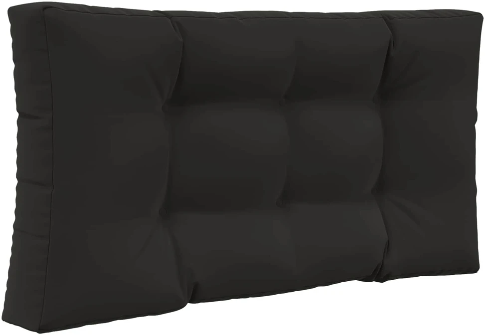 Lauko sofa pagalvėlė Poliesteris Juoda 80 x 80 cm