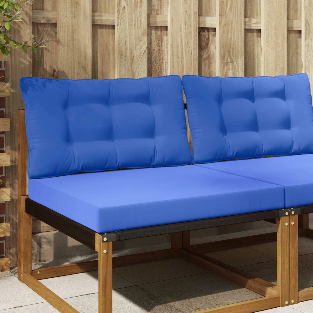Lauko sofa pagalvėlė Poliesteris Karališka mėlyna 80 x 68,5 cm