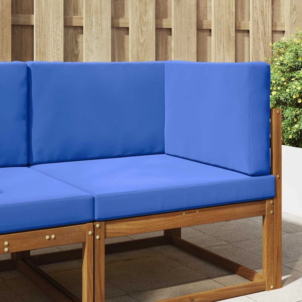 Lauko sofa pagalvėlė Poliesteris Karališka mėlyna 80 x 80 cm