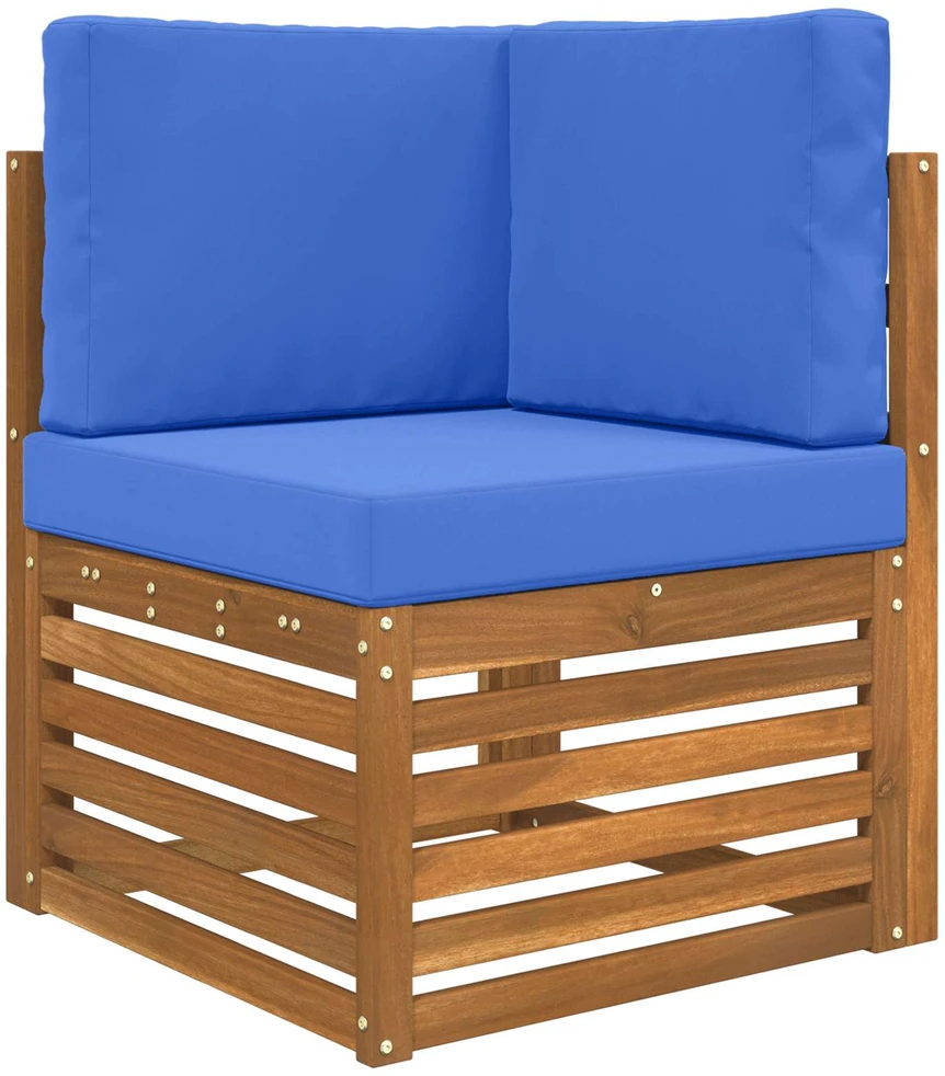 Lauko sofa pagalvėlė Poliesteris Karališka mėlyna 60 x 60 cm