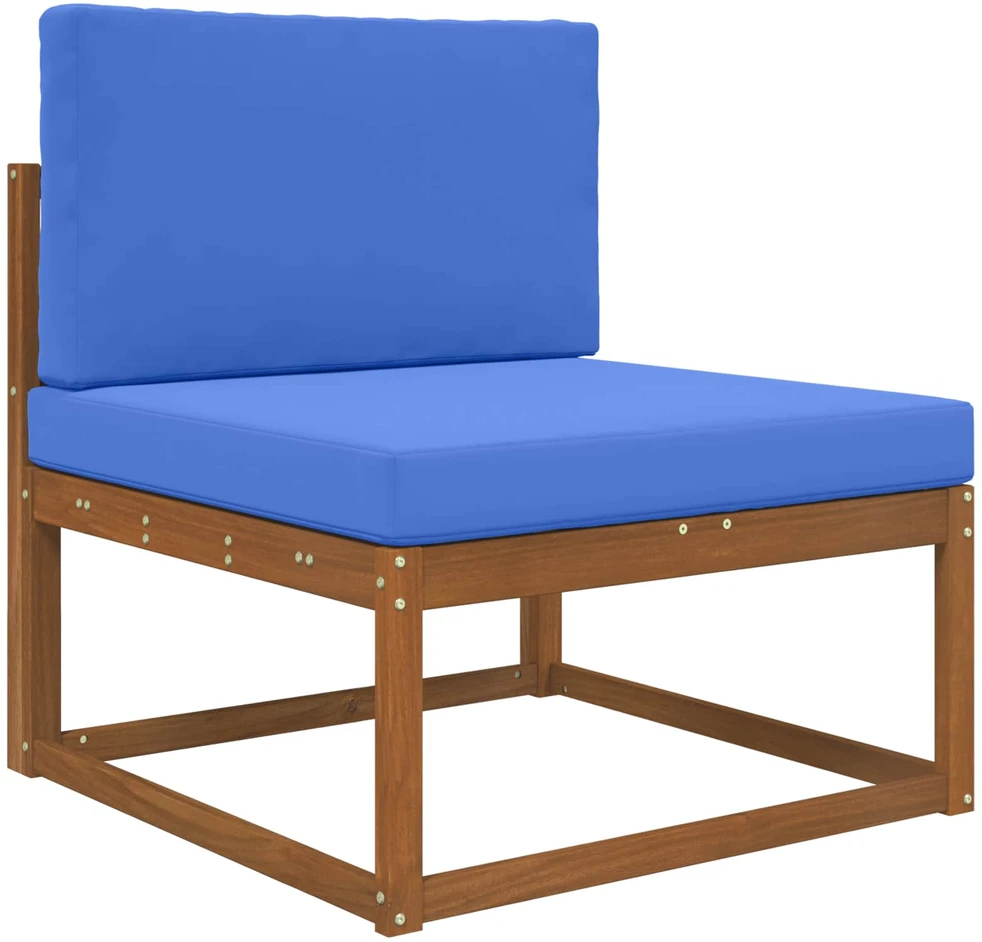 Lauko sofa pagalvėlė Poliesteris Karališka mėlyna 80 x 80 cm